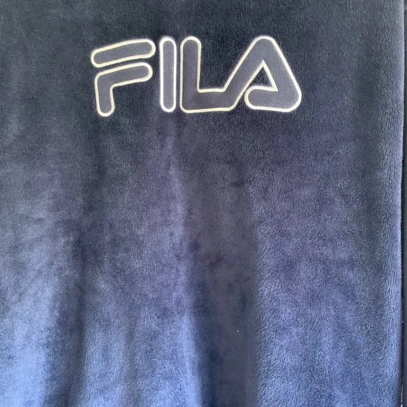 FILA velvet sweater blue - Picture 3 of 7